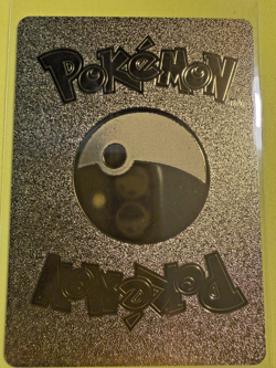 Pikachu Mega Lucario Gold Foil Pokemon Card Gift Fan Art Collectible #9 - Image 2
