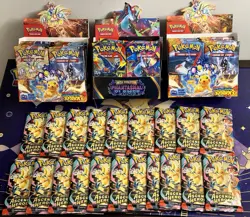 Pokemon Surging Phantasmal Ascended Booster Packs Lot 125+ Packs Incl Most Cards - Image 1