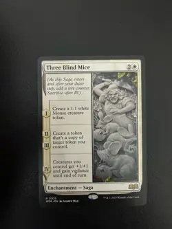 Three Blind Mice - MTG Wilds of Eldraine Regular Rare 35 - Image 1