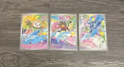 Pokemon First Partner Illustration Collection 3 card gen 7 (Alola set) - Image 1