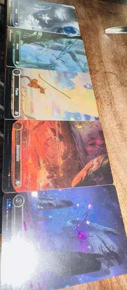 MTG Edge Of Eternities Galaxy Foil Land Pack - Image 1