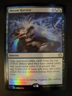 Dream Harvest NM FOIL Lorwyn Eclipsed MTG FREE SHIPPING - Image 1