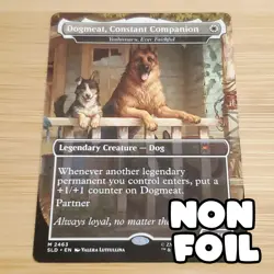 1x Dogmeat, Constant Companion - Yoshimaru, Fallout Secret Lair 2463, MTG NM - Image 1
