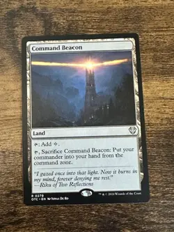 MTG Command Beacon (279/421) Outlaws of Thunder Junction Commander NM - Image 1
