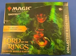 MTG Lord Of The Rings Tales Of Middle Earth Collector Booster Box EMPTY No Packs - Image 1