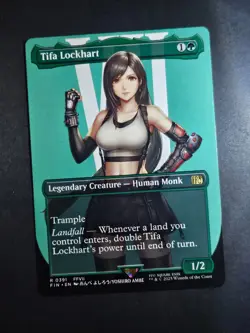 Tifa Lockhart (Borderless) 0391 Final Fantasy NM *NON-FOIL* - Image 1