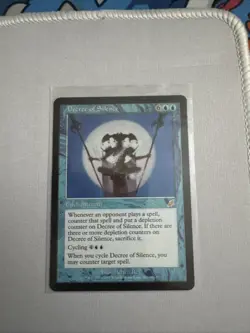 Decree of Silence Nm/m Scourge 32/143 MTG Regular - Image 1