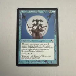 Decree of Silence Nm/m Scourge 32/143 MTG Regular - Image 3