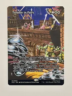 Trouble in Pairs (Borderless) Teenage Mutant Ninja Turtles Source Material... - Image 1