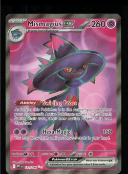 Mismagius ex 112/094 Ultra Rare Phantasmal Flames Pokemon Near Mint - Image 1