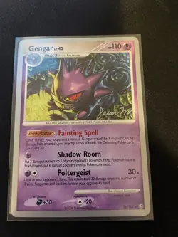 Pokemon TCG Gengar 2009 World Championships Deck Signed NM - Image 1
