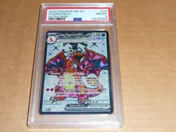 2023 Pokemon OBSIDIAN FLAMES EN CHARIZARD EX ULTRA RARE #215 PSA 8 - Image 1