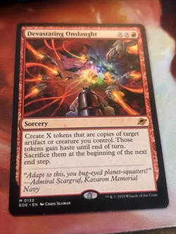 Mtg Devastating onslaught Edge of Eternities Regular - Image 1