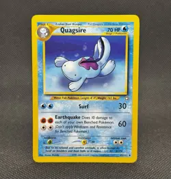 Quagsire Uncommon Unlimited Neo Genesis 045/111 Pokemon TCG - Image 1