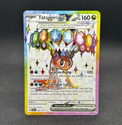 Tatsugiri ex 226/191 Ultra Rare Surging Sparks Pokemon Holo Near Mint - Image 1