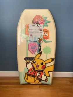 2025 Pokemon World Championships Pikachu Bodyboard Boogie Board Anaheim Worlds - Image 1