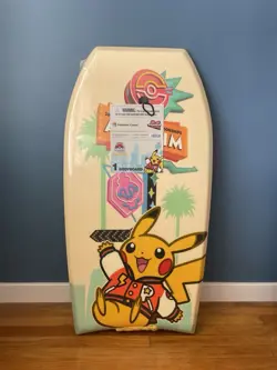 2025 Pokemon World Championships Pikachu Bodyboard Boogie Board Anaheim Worlds - Image 2