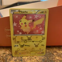 Pikachu RC7/RC25 Legendary Treasures: Radiant Collection Holo - Image 1