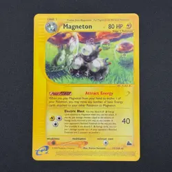Pokemon TCG Skyridge Magneton Non-Holo Rare 19/144 NEAR MINT - Image 1