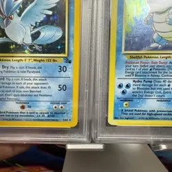 1999 Pokemon Blastoise Base Set Holo Rare PSA 8 2/102 English - DAMAGED - Image 5