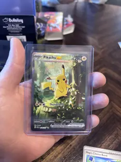 Pokemon Pikachu ex 276/217 Scarlet & Violet 151 Secret Rare Full Art Holo 200 HP - Image 1