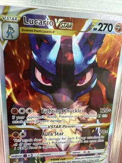 Pokemon Lucario VSTAR 2023 Crown Zenith ETB Promo #SWSH291 PSA 10 - Image 3