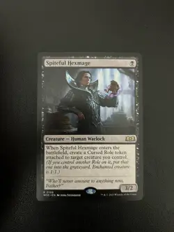 Spiteful Hexmage - MTG Wilds of Eldraine Regular Rare 108 - Image 1