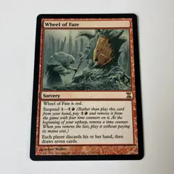 MTG Magic the Gathering Wheel of Fate (187/301) Time Spiral LP - Image 1