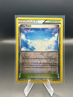 2015 Pokemon TCG Roaring Skies Sky Field 89/108 Reverse Holo Near Mint - Image 1