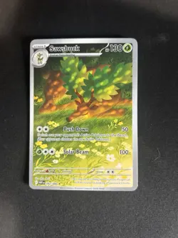 Sawsbuck 092/086 Sv: White Flare Holo Pokemon TCG Near Mint NM Illustration - Image 1