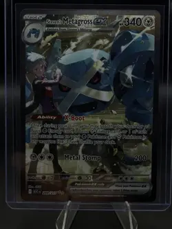 Pokemon Ascended Heroes Steven’s Metagross ex 289/217 Special Illustration Rare - Image 1