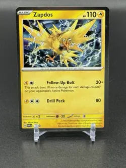 Pokemon TCG Zapdos Black Star Promo Surging Sparks SVP 157 - Image 1
