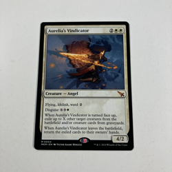 AURELIA'S VINDICATOR mtg NM Murders at Karlov Manor 1 Mythic - Image 1