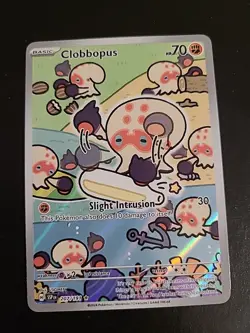 Clobbopus - 207/191 - Illustration Rare Pokemon SV08 Surging Sparks NM - Image 1