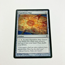 Expedition Map Zendikar Light Played MTG - Image 1