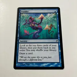 Ponder Lorwyn (79/301) MTG Magic the Gathering Card - LP - Image 1