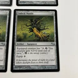 Umbral Mantle X4 - Shadowmoor - MTG Magic the Gathering - Uncommon MP - LP - Image 4