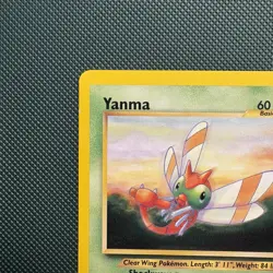 Pokemon Vintage Neo Discovery Yanma 36/75 Non-holo Rare WotC - Image 2