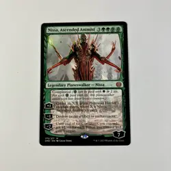 MTG Nissa, Ascended Animist Phyrexia: All Will Be One Regular Magic Card NM - Image 1