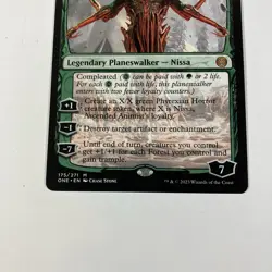 MTG Nissa, Ascended Animist Phyrexia: All Will Be One Regular Magic Card NM - Image 3