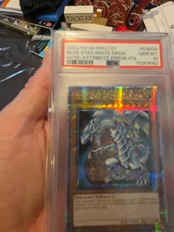 2023 #EN004 BLUE-EYES WHITE DRAGON PSA 10 QCSE - Image 4