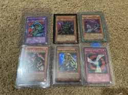 Yugioh Yata-Garasu LOD-000 Secret Rare Original Print LP 6 Card Lot - Image 1