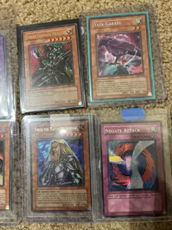 Yugioh Yata-Garasu LOD-000 Secret Rare Original Print LP 6 Card Lot - Image 3