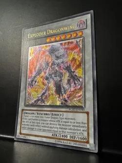 Yu-Gi-Oh! YuGiOh Exploder Dragonwing RGBT-EN040 Ultimate Rare - Image 2