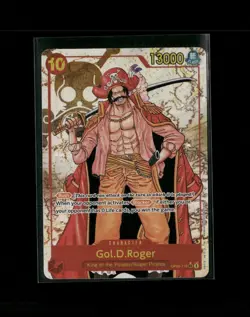 2024 One Piece Gol.D.Roger Alternate Art #OP09-118 - Image 1