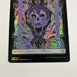 Swamp (269) - Foil - Phyrexian - Phyrexia: All Will Be One - NM - MTG Card - Image 3