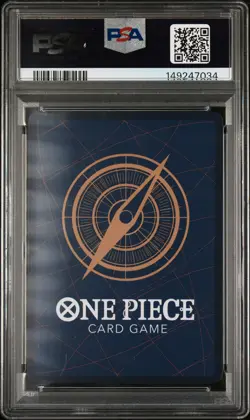 2025 ONE PIECE OP11-A FIST OF DIVINE SPEED ALTERNATE ART #080 GEAR TWO PSA 10 - Image 2