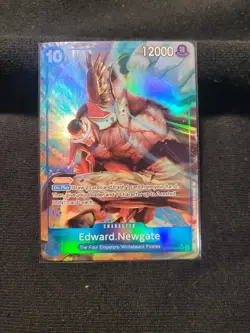 Edward Newgate (Alt Art) OP13-042 SR Carrying on His Will - ONE PIECE ENGLISH - Image 1
