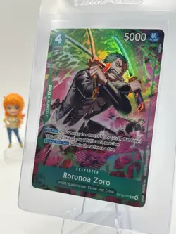Roronoa Zoro (OP13-037) - Adventure on Kami's Island (OP15-EB04) treasure rare! - Image 1