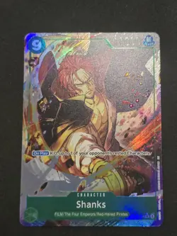 Shanks ST16-004 One Piece CCG SR Alt Art - Image 1